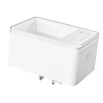 Automatic Fish Feeder Smart Digital Fish Food Dispenser Timer Fish Feeder 70ml Battery Operated Auto Feeding for Fish Tanks белый