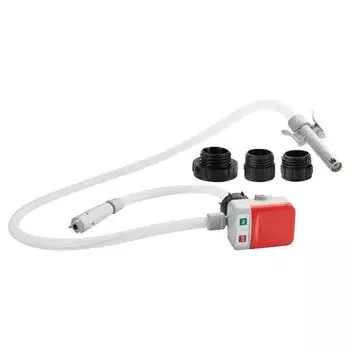 Automatic Fuel Transfer With Auto Stop, 3 Tank Adapters, 9.08 Liters Per Minute, Battery Or USB Powered, Fast And Safe Portable Tank Refueling One Size