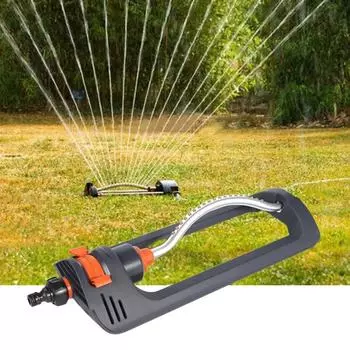 Automatic Oscillating Lawn Sprinkler 19 Hole 4 Modes Watering Device for Home Garden Agricultural Irrigation for Large Area Yard