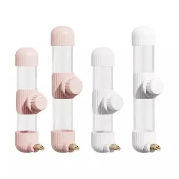 Automatic Water Dispenser Easy to Install Leakproof Pet Bird Water Feeder for Exchange Meeting Zoo Exhibition Home Canary