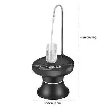 Automatic Water Dispenser Portable Water Pump with Tray Dual-Purpose Quantitative Water Pressure Device Mineral Water Buckets