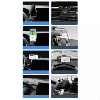 Автомобильный экран телефона подставка база аксессуары анти тряска стабильная простая установка 12.8 inch