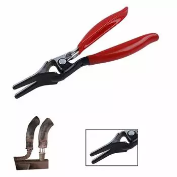 Automobile Oil Pipe Separation Pliers Clamp Joint Tightening Pliers Fuel Filters Hose Tube Buckle Removal Tools Car Pipe Tool красный