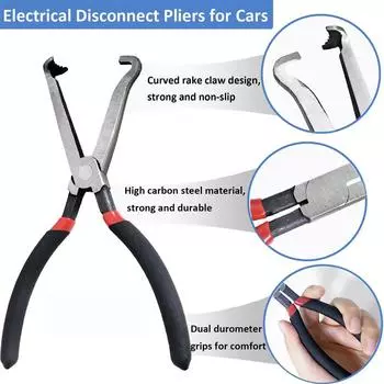 Automotive Electrical Plug Connector Disconnect Tool Fuel Line Pliers Electrical Connector Pliers Electrical Disconnect Pliers