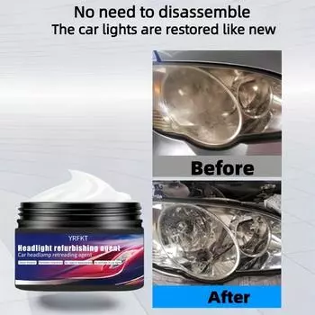 Automotive headlight refurbishment, cleaning, and repair agents, headlight housing aging care agents to prevent lampshades from turning yellow 5G