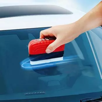 Automotive Oil Film Cleaning Brush Glass Board Car Windshield Cleaning Brush Water Spots Stain Removal Auto Detailing