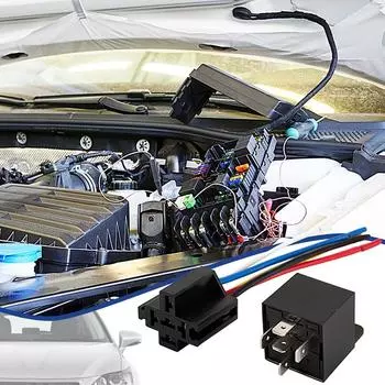 Automotive Relay Waterproof Conversion Start Dc Relay 40 Amp Waterproof Relay Harness Set For Cars Household Appliances United States