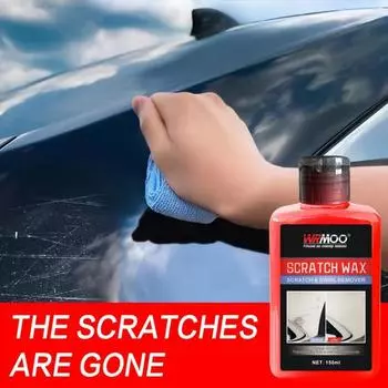 Автомобильное средство для удаления царапин, средства по уходу за лакокрасочным покрытием, средство для удаления автомобильных царапин, полировка для ремонта царапин, средство для защиты кузова от царапин из композитных материалов 150ml