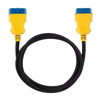 AUTOOL 150 см автомобильный OBD II OBD2 16-контактный удлинительный кабель «папа-мама» автомобильный диагностический удлинитель адаптер для Pro3/Launch/ELM327