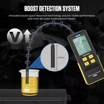 AUTOOL AS502 Тестер тормозной жидкости для автомобилей Тестер качества масляной жидкости Содержание воды Тестер тормозного масла для автомобилей DOT3/DOT4/DOT5.1/ENV4 Russian Federation