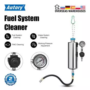 Autory C80 Очиститель топливных инжекторов для автомобилей Очиститель двигателей Очиститель без разборки Тестер Инструмент для мойки CHINA