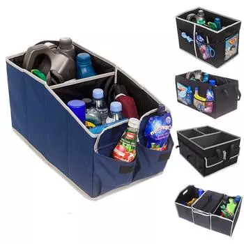 AUTOYOUTH Сумка для хранения в багажнике автомобиля Складная портативная водонепроницаемая сумка для хранения подходит для внедорожников, минивэнов, грузовиков