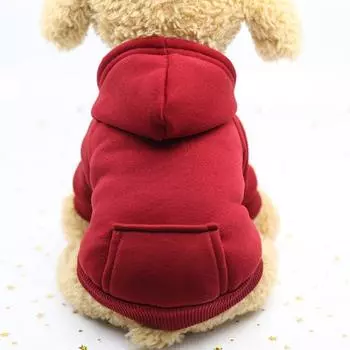 Autumn and Winter Cat Two-legged HoodiesPocket Dog Clothes Sporty Dog and Cat Pet Clothing Supplies and Accessories XS