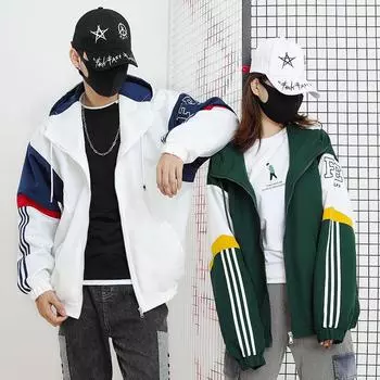 Осенне-зимняя куртка с хлопковой подкладкой, утолщенная куртка с капюшоном, молодежное пальто S