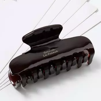 Autumn and winter, French sense of luxury, acetate grab, clip hair, a lot of hair, a head clip, a headdress, a shark clip girl Size fits all