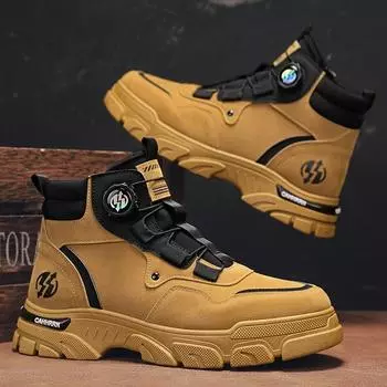 Autumn and winter high-top Martin boots men s British style tooling locomotive shoes men s 2024 new casual trendy shoes outdoor 39