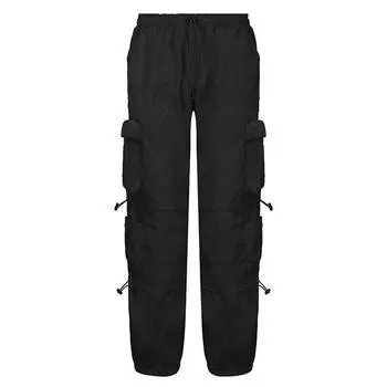Autumn and Winter Hip-Hop Style Low-Waist Denim Trousers 20486 Black S