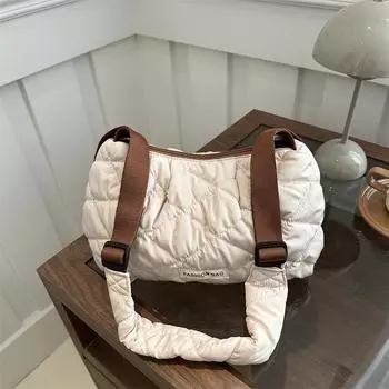 Осень и зима Большая вместимость Поездки на работу Досуг Путешествия Мода Ромбовидная сумка-тоут На работу Сумка под мышкой высокой ценности Сумка-мессенджер Женская оранжевый