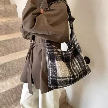 Autumn and winter large capacity leopard print female bag new casual versatile shoulder commuter bag