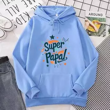 Autumn and winter letter print hoodie sweatshirt versatile tops for men and women S