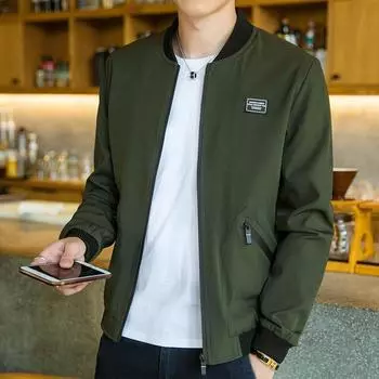 Осенне-зимняя мужская упитанная куртка больших размеров Куртка Big Belly Loose Casual M