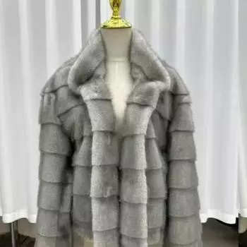 Autumn and Winter New Collection: Fashionable Women s Thick and Environmentally Friendly Fur One size fits all