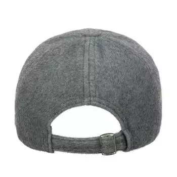 Autumn and winter new imitation mink thickened warm baseball cap cap серый
