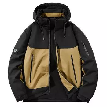 Autumn and Winter New Men s Coat Waterproof, Soft and Comfortable, Skin-friendly, Warm, Scratch-resistant and Wear-resistant, Casual M