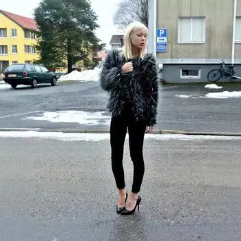 Autumn and winter new peacock hair fox hair imitation fur women s fur short coat retro ethnic style retro cardigan XS