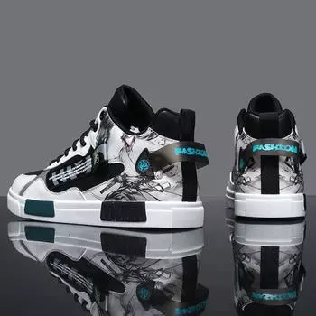 Autumn and winter new sports shoes men s cotton shoes waterproof casual men s shoes lightweight soft sole student youth running shoes board shoes 38