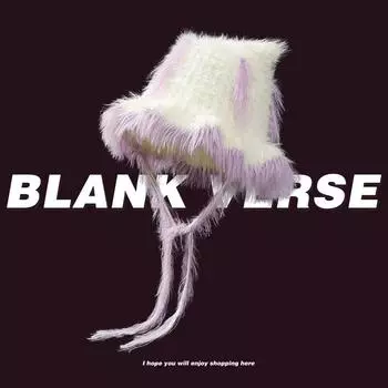 Autumn and winter new sweet and cute fringed wool hat warm versatile knitted hat niche women s plush hat