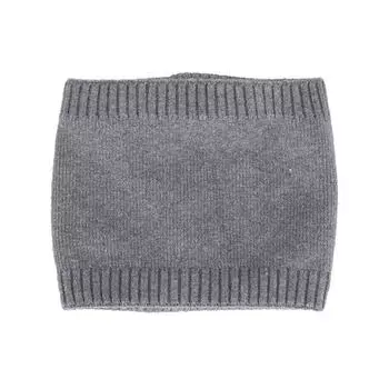 Autumn and winter new velvet plain weave scarf чёрный