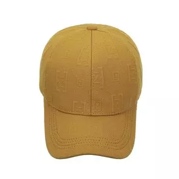 Autumn and winter new Z embossed thickened thermal baseball cap cap жёлтый