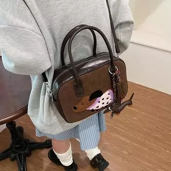 Autumn and winter retro small square bag women s 2024 new casual versatile high-end messenger bag fashion handbag