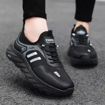 Autumn and winter the elderly walking shoes comfortable breathable father shoes mother shoes square dance light casual shoes 36