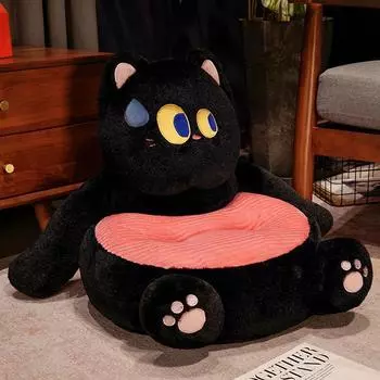 Autumn And Winter Thickened Tatami Cushion Girl Home Bedroom Cat Paw Dog Plush Butt Cushion Lazy Futon 50*45*45CM