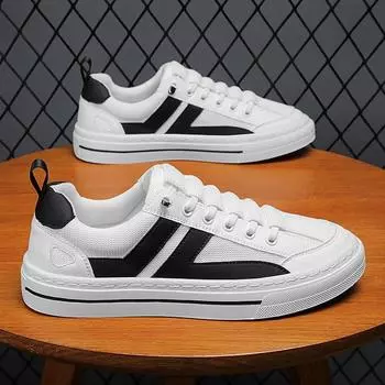 Autumn board shoes men s breathable versatile white shoes sports casual cloth shoes one pedal canvas shoes lazy flat tide shoes 39