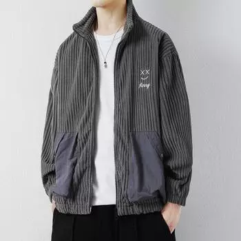 Autumn Casual Men s Plus Size Jacket L