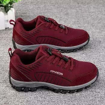 Autumn dad shoes light and breathable middle-aged sports shoes non-slip soft-soled elderly shoes men s mesh shoes comfortable walking shoes 36