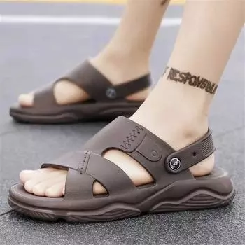 Autumn Fish Toes Green Sneakers Man Slippers Flip Flops For Home Shoes White Men s Sandals Sports Top Comfort Super Cozy 39