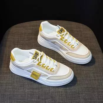 Autumn little white shoes new women s shoes versatile niche board shoes breathable casual sports shoes 35