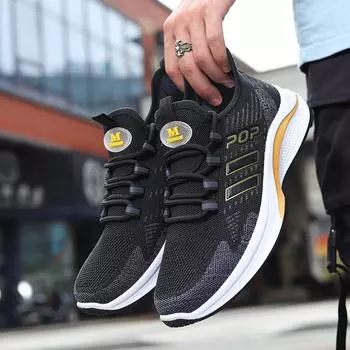 Autumn men s shoes 2025 new trend sports shoes men s mesh breathable casual versatile lightweight youth shoes men 39