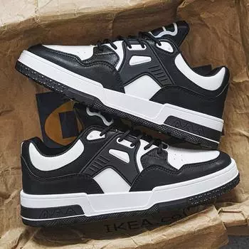 Autumn Men S Shoes Breathable Little White Shoes Men S Trend Thick-Soled Low-Top Sports Shoes Casual Board Shoes 39