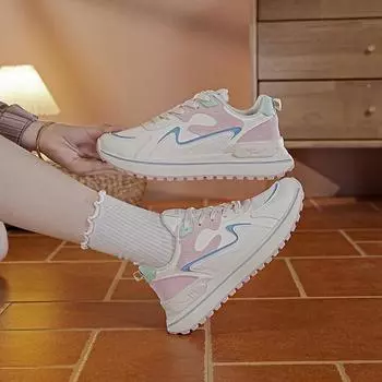 Осенняя новая повседневная модная женская обувь мода в стиле колледжа Форрест Гамп маленькие белые туфли женская обувь для скейта 35 чёрный