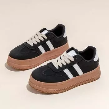 Autumn new ins Korean version of little white shoes student fashion platform women s shoes versatile casual sports shoes 35