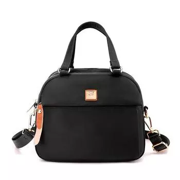 Autumn new large-capacity shoulder bag anti-splashing nylon multi-layer messenger bag women s fashion bag чёрный