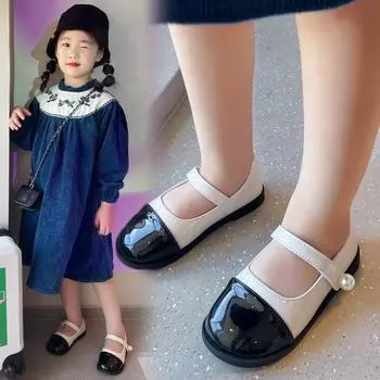 осенние туфли на мягкой подошве, детские туфли на плоской подошве 21 yards