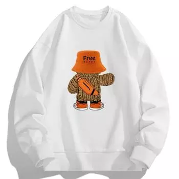 Autumn Spring Long Sleeved T-shirt Men s Sweater Underlay Shirt for Men s Round Neck Pullover Sweater for Men Pullovers & Long Sleeves Men’s S чёрный