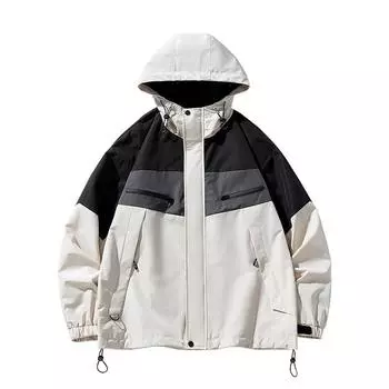 Autumn trendy loose casual jackets men s waterproof tops spring and autumn men s jackets jackets S