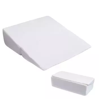 AUTVIVID Треугольный Треугольный Высокая Ширина Ноги Наклонная Гладкая Боковое Положение Воздушный Слой Треугольный Телевизор Хороший Сон Поддержка Подушка, Подушка, Упругость, белый